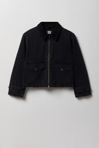 Denim Bomber Jacket