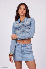 Light Denim Blue