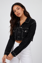 Cropped Denim Jacket