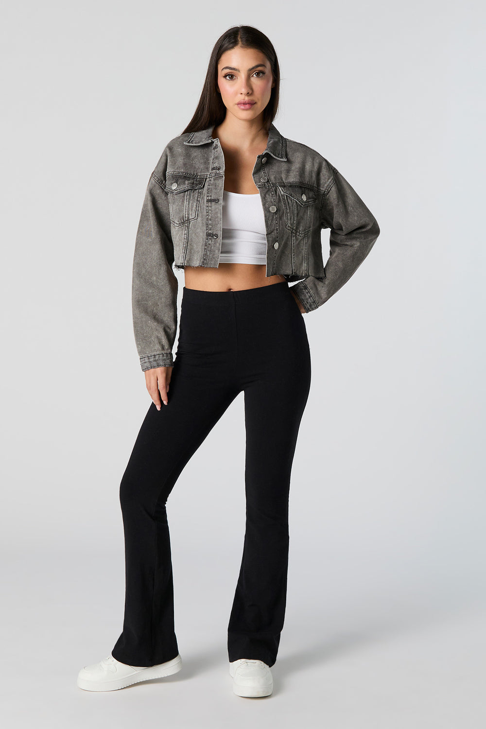 Cropped Denim Jacket Cropped Denim Jacket 6