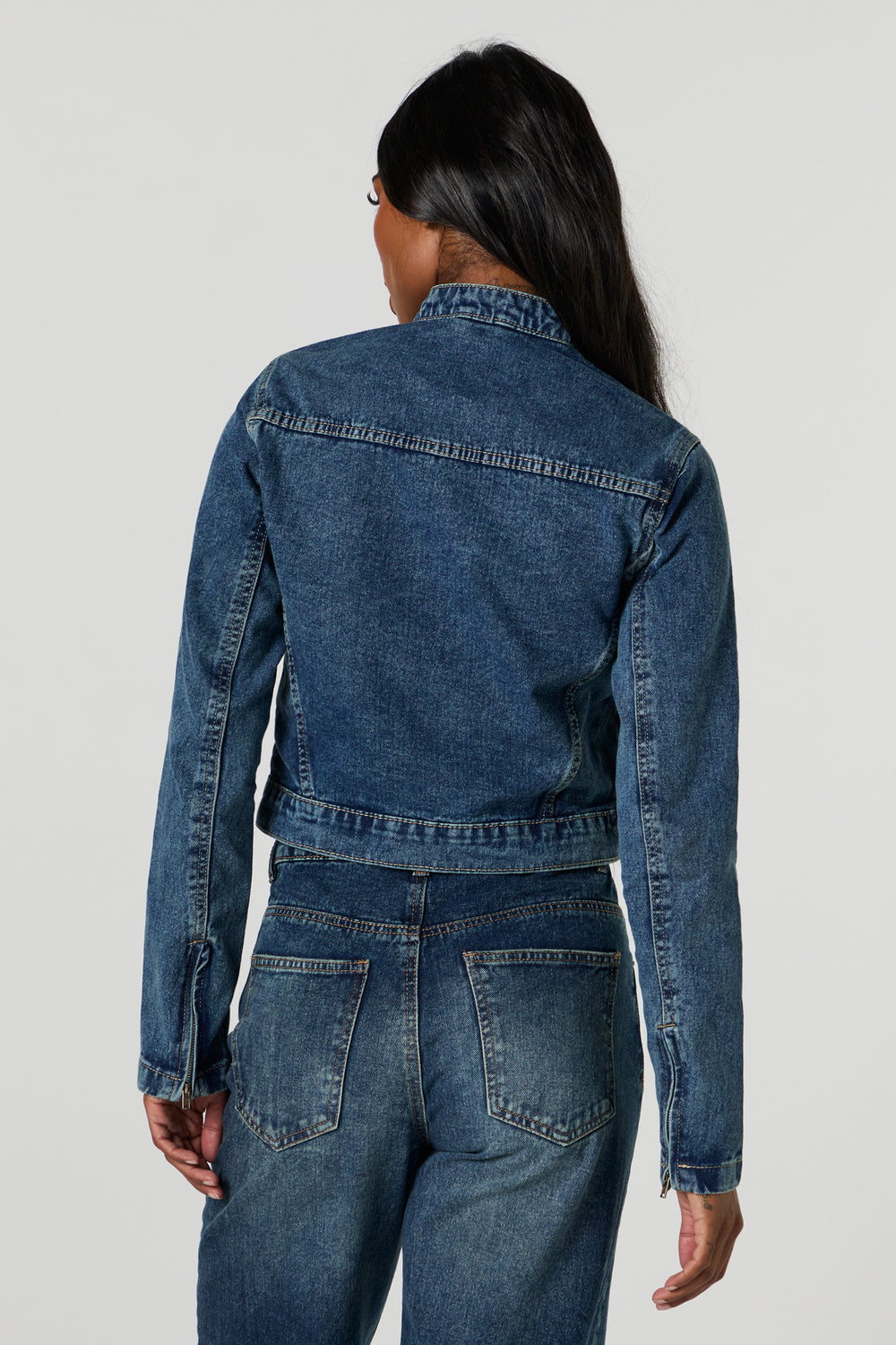 Moto Denim Jacket Moto Denim Jacket 2