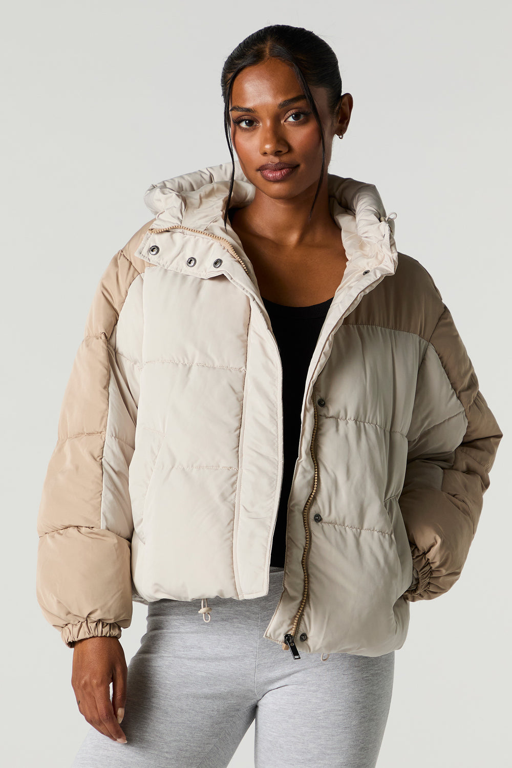 Colourblock Puffer Jacket Colourblock Puffer Jacket 1