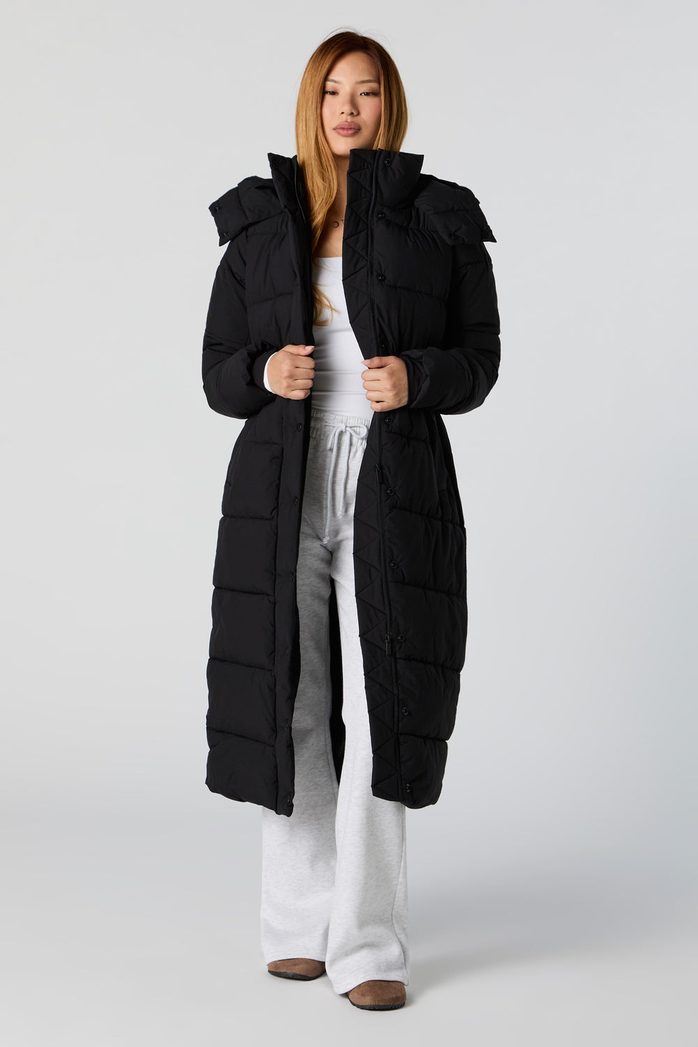 Longline Puffer Jacket Longline Puffer Jacket 4