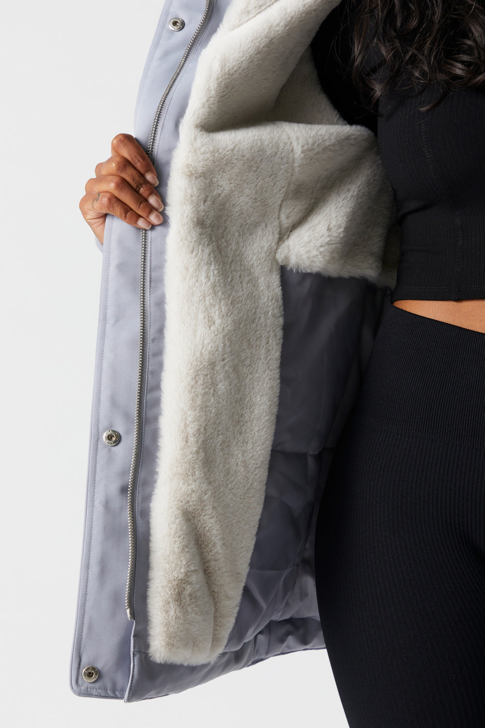 Faux Fur Lined Jacket Faux Fur Lined Jacket 20