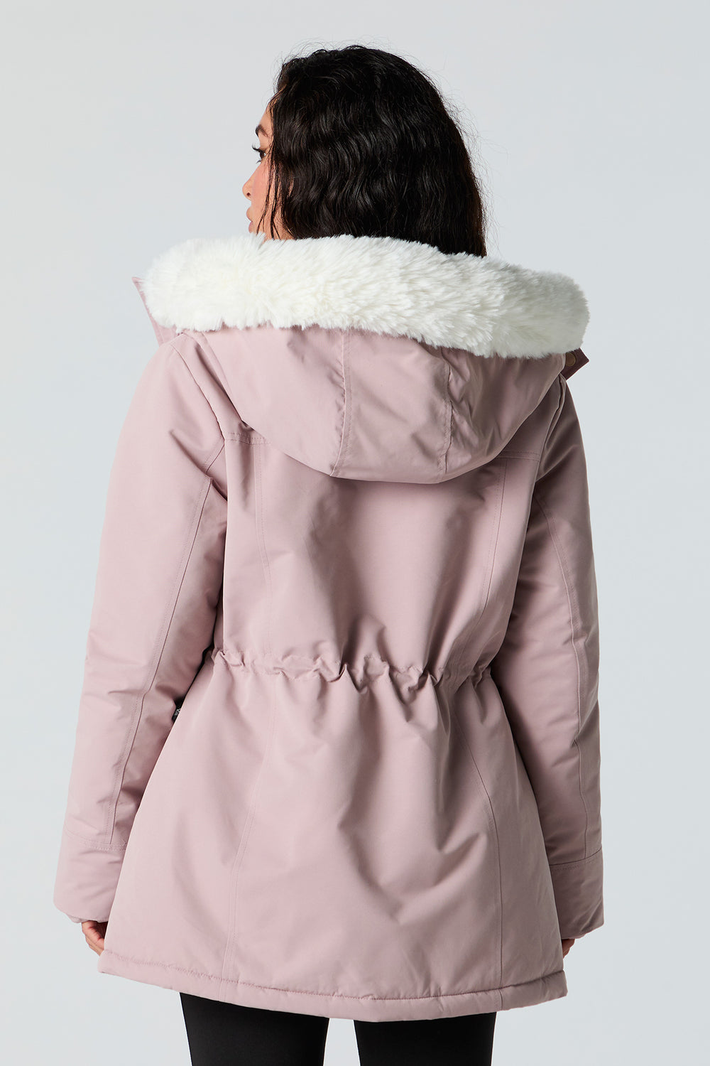 Faux Fur Lined Hooded Parka Faux Fur Lined Hooded Parka 2