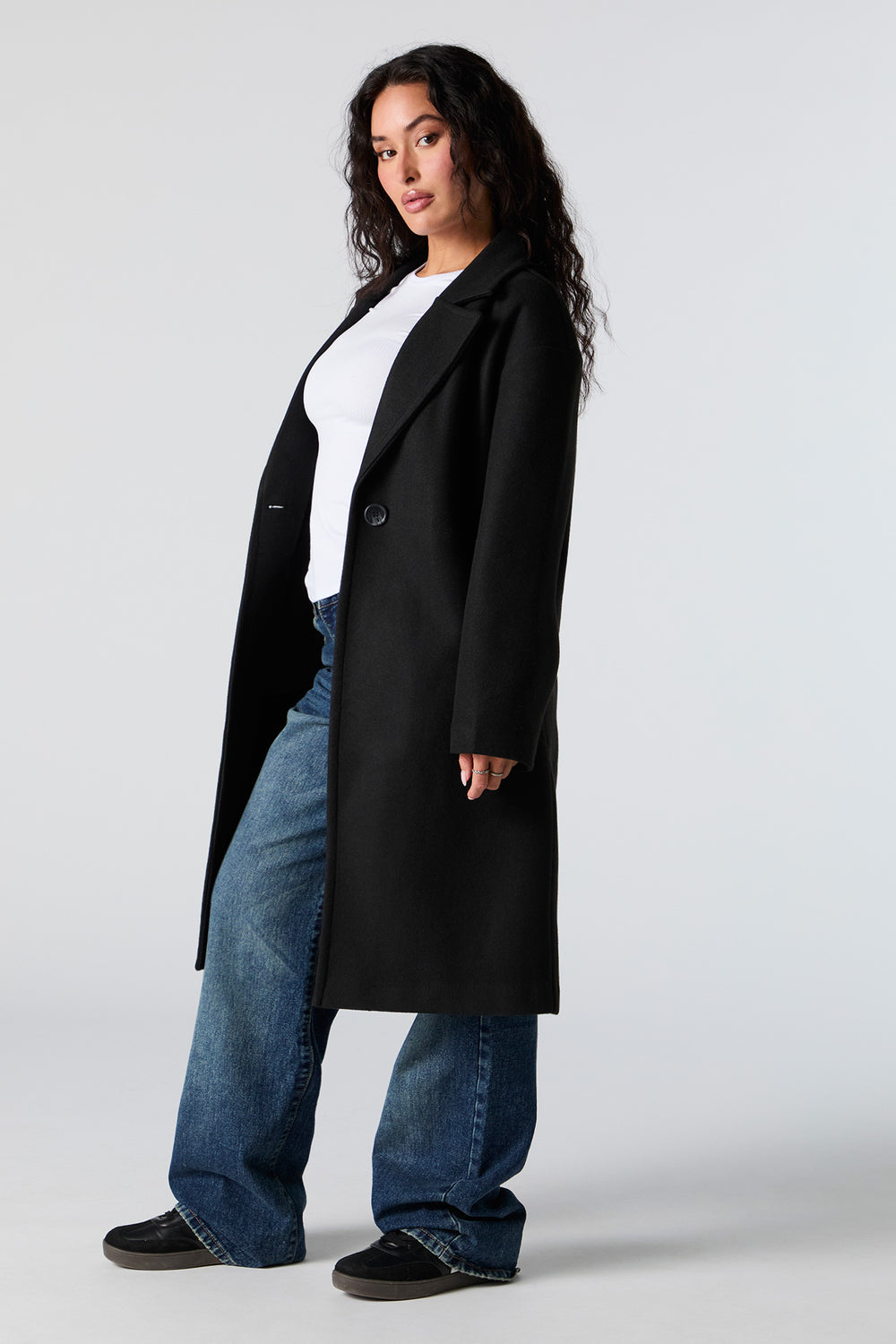 Single Button Midi Coat Single Button Midi Coat 6