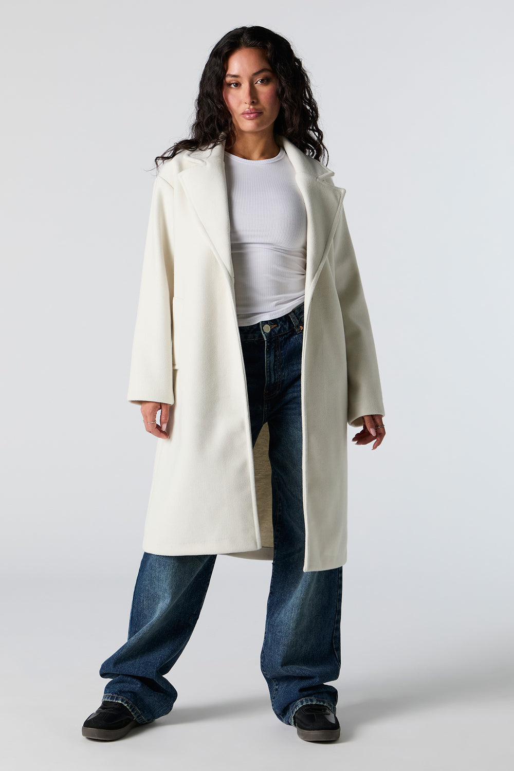 Single Button Midi Coat Single Button Midi Coat 16