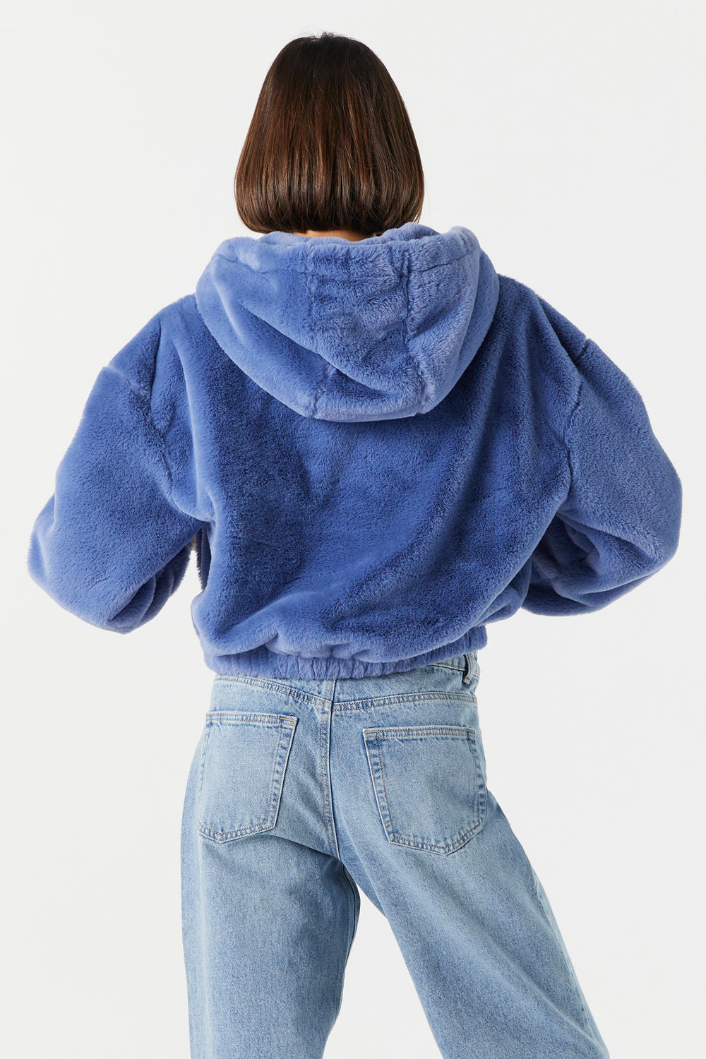Faux Fur Bomber Jacket Faux Fur Bomber Jacket 2