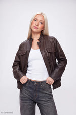 Brown