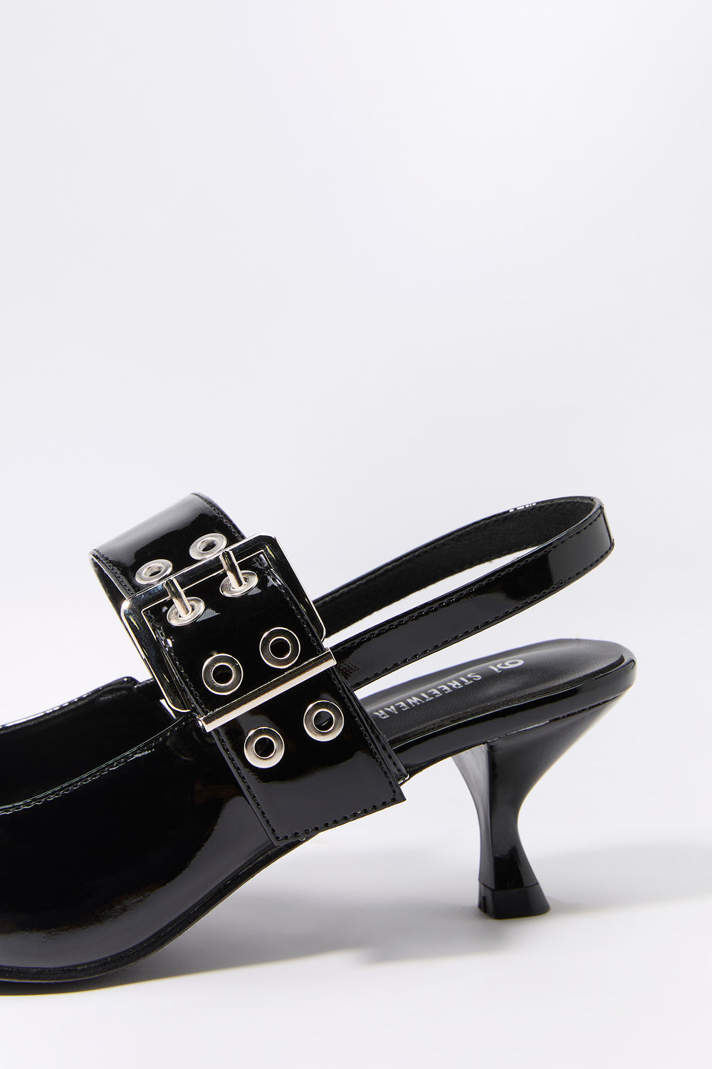 Slingback Buckled Kitten Heel Slingback Buckled Kitten Heel 8