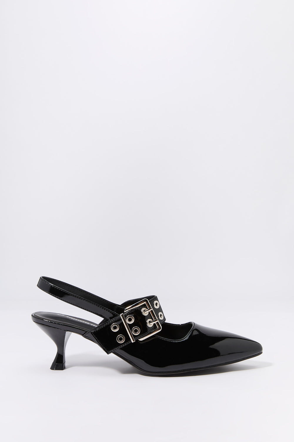 Slingback Buckled Kitten Heel Slingback Buckled Kitten Heel 5