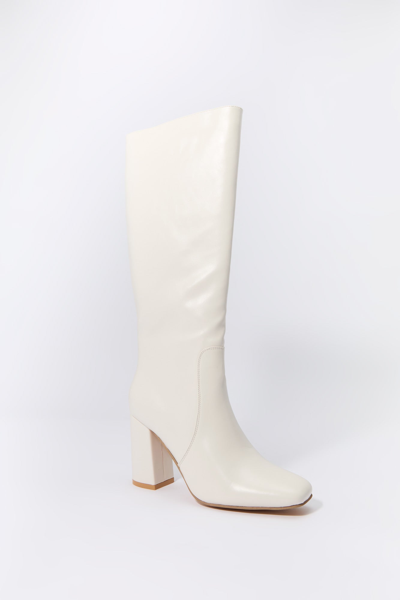 Knee High Square Toe Boots Charlotte Russe