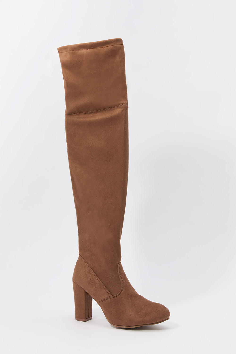 Self Tie Over the Knee Heeled Boot Self Tie Over the Knee Heeled Boot 5