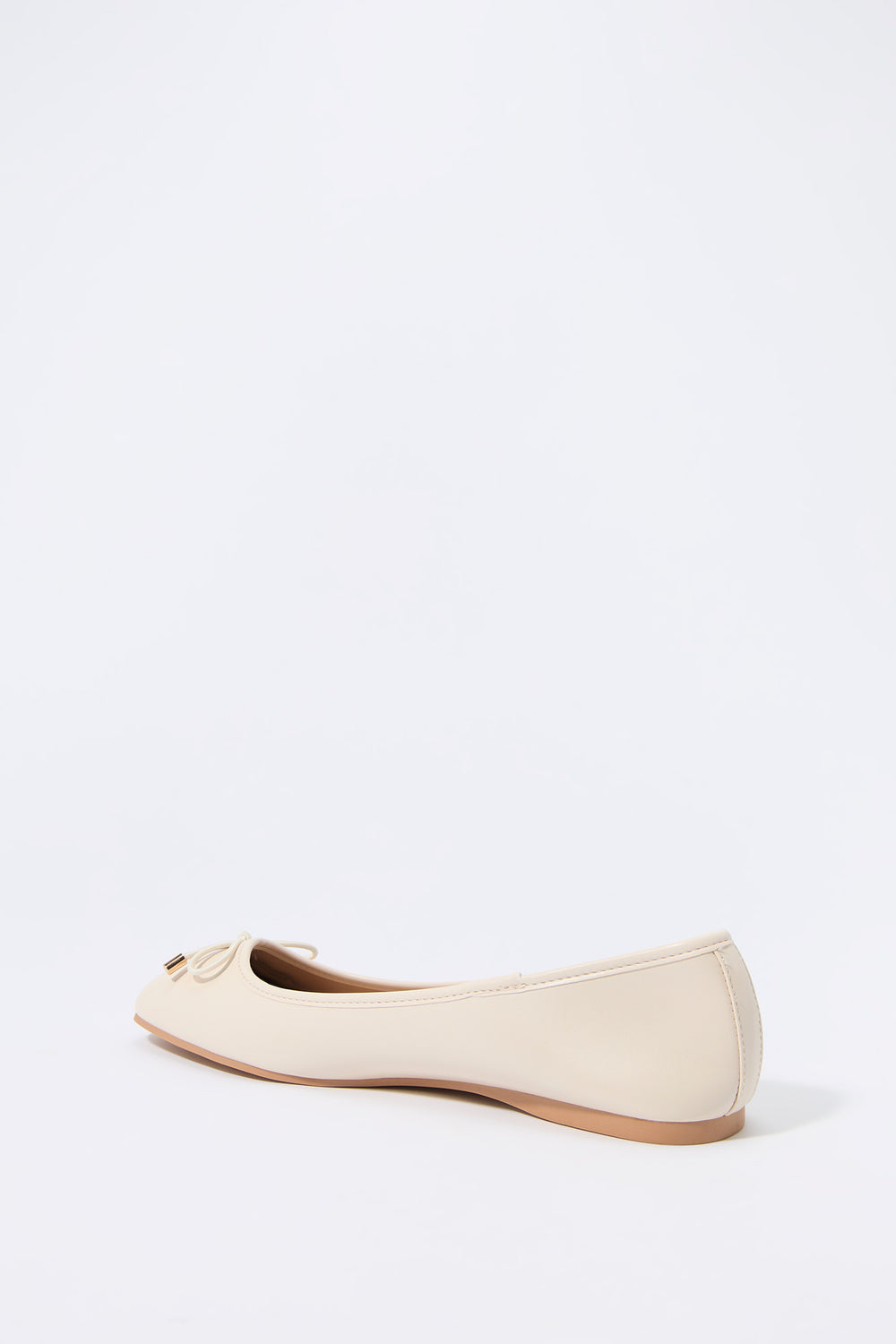 Faux Patent Leather Bow Ballet Flat – Charlotte Russe