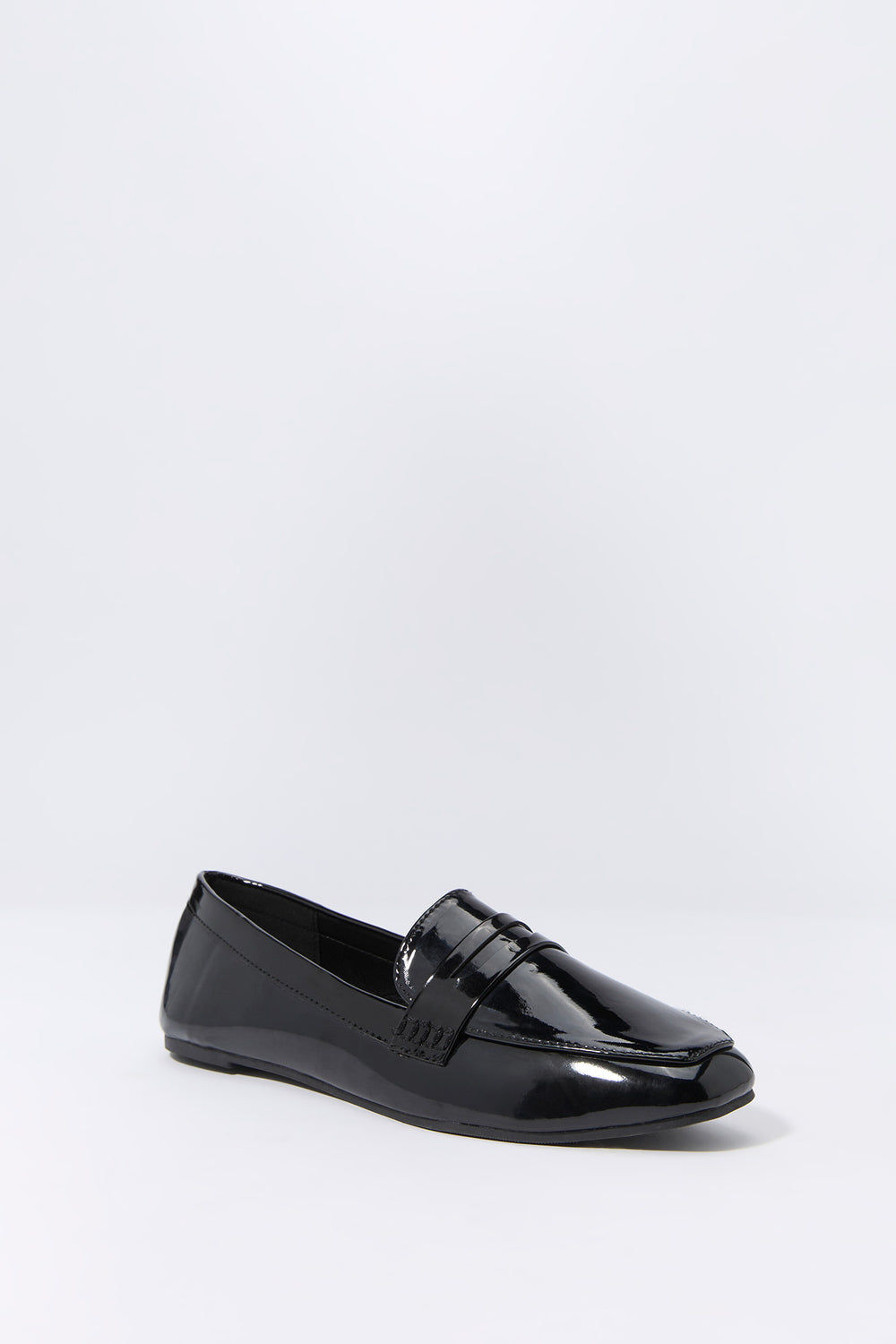 Faux Patent Leather Penny Loafer Faux Patent Leather Penny Loafer 2