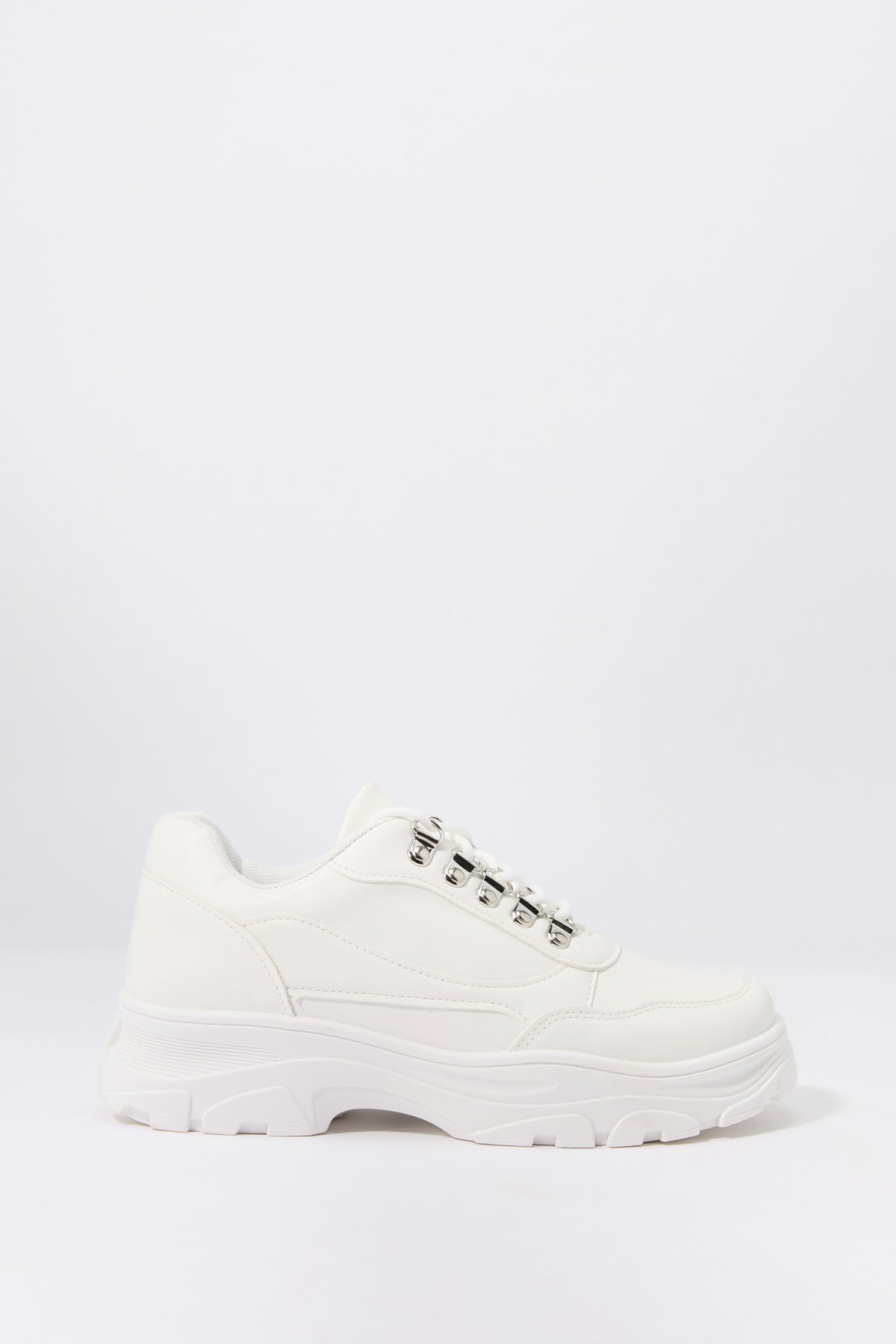 D-Ring Lace Up Chunky Sneaker