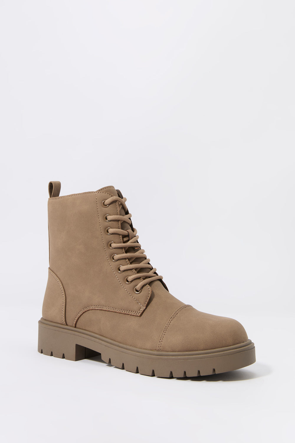 Faux Suede Lace Up Boot Faux Suede Lace Up Boot 2