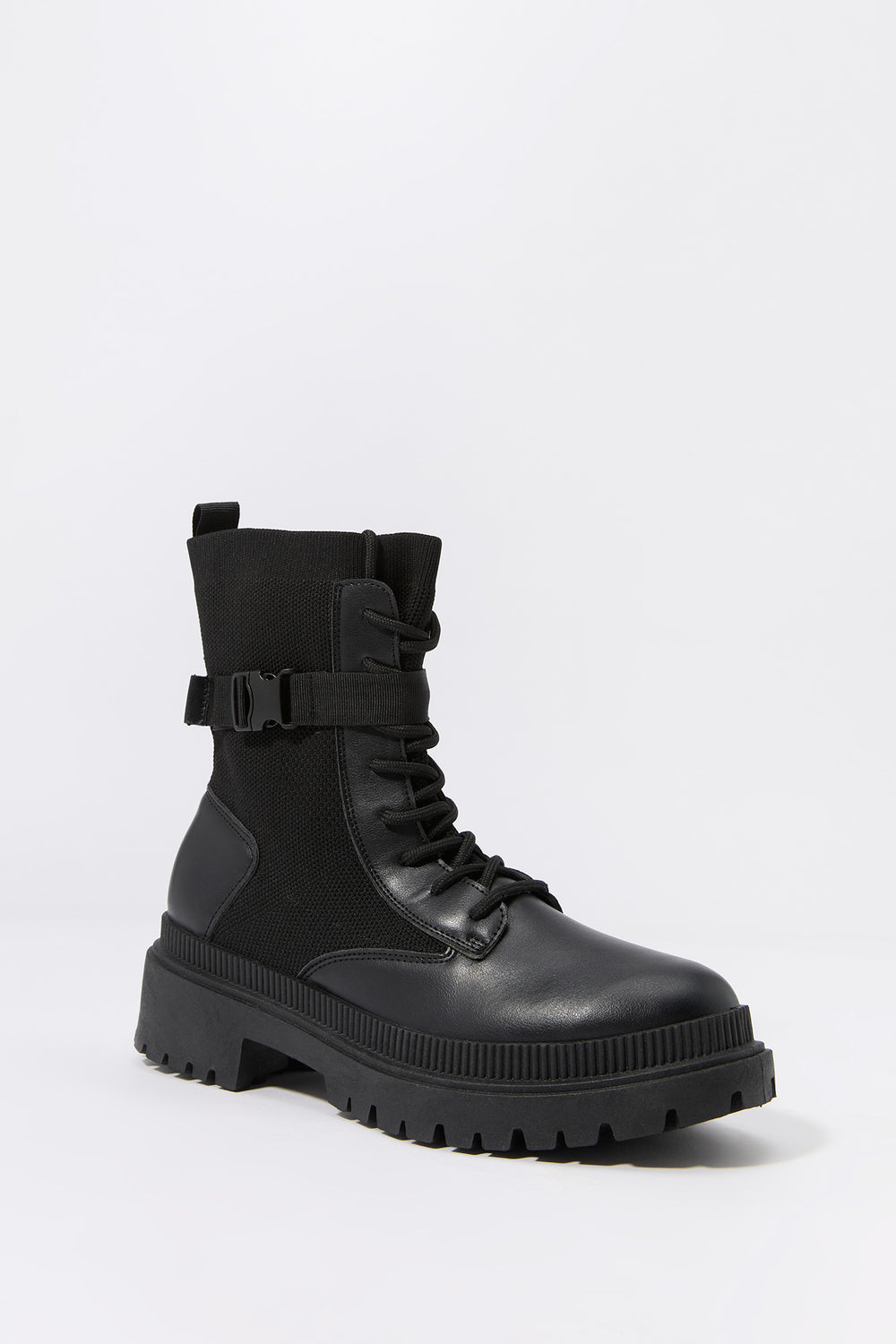 Lace Up Buckled Boot Lace Up Buckled Boot 6