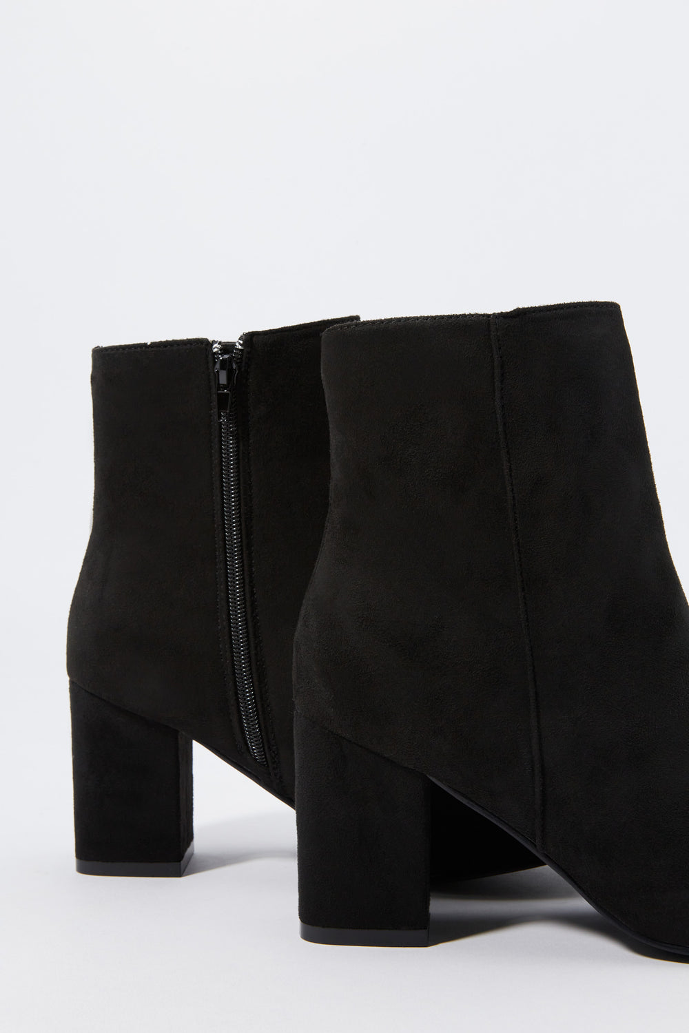 Faux-Suede Heeled Bootie Faux-Suede Heeled Bootie 5