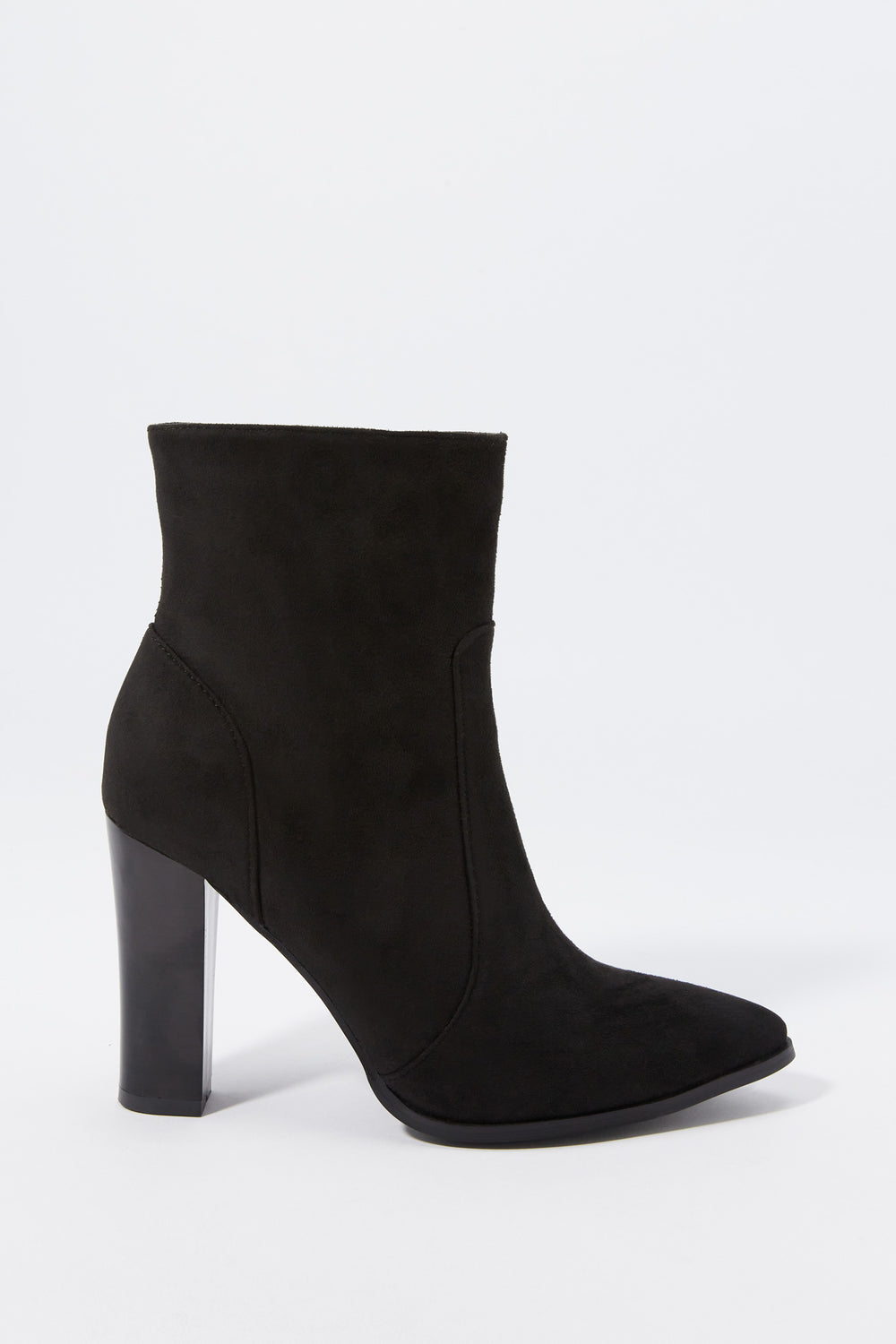 Faux-Suede Pointed Toe Platform Boot Faux-Suede Pointed Toe Platform Boot 5