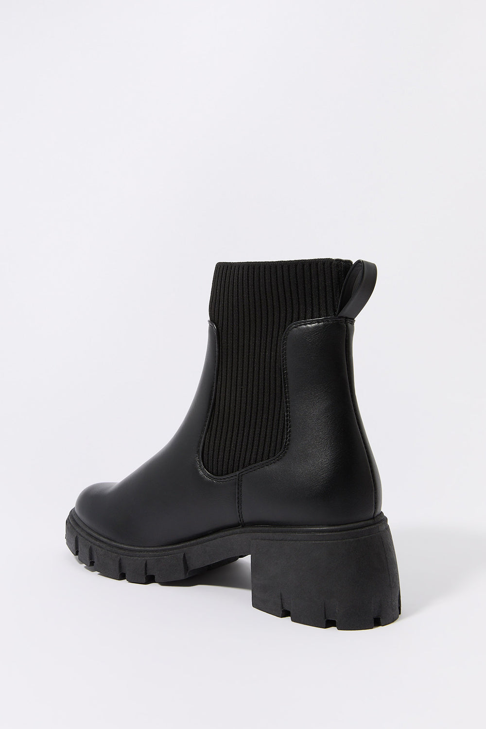 Ribbed Knit Gore Boot Ribbed Knit Gore Boot 8