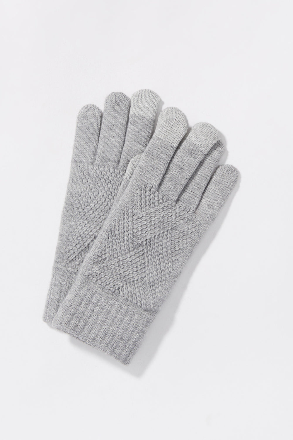 Diamond Knit Touch Screen Gloves Diamond Knit Touch Screen Gloves 3