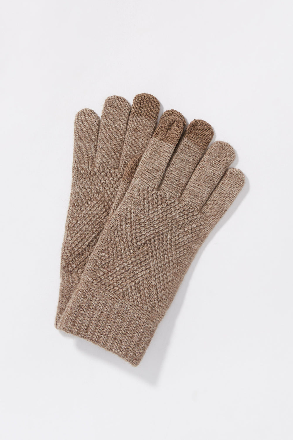 Cable Knit Touch Screen Gloves Cable Knit Touch Screen Gloves 1
