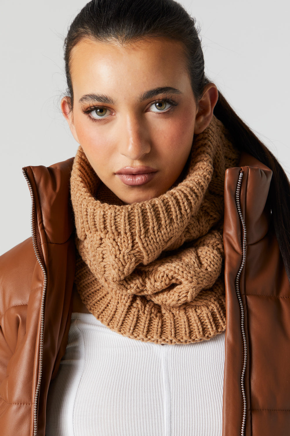 Cable Knit Snood Cable Knit Snood 9