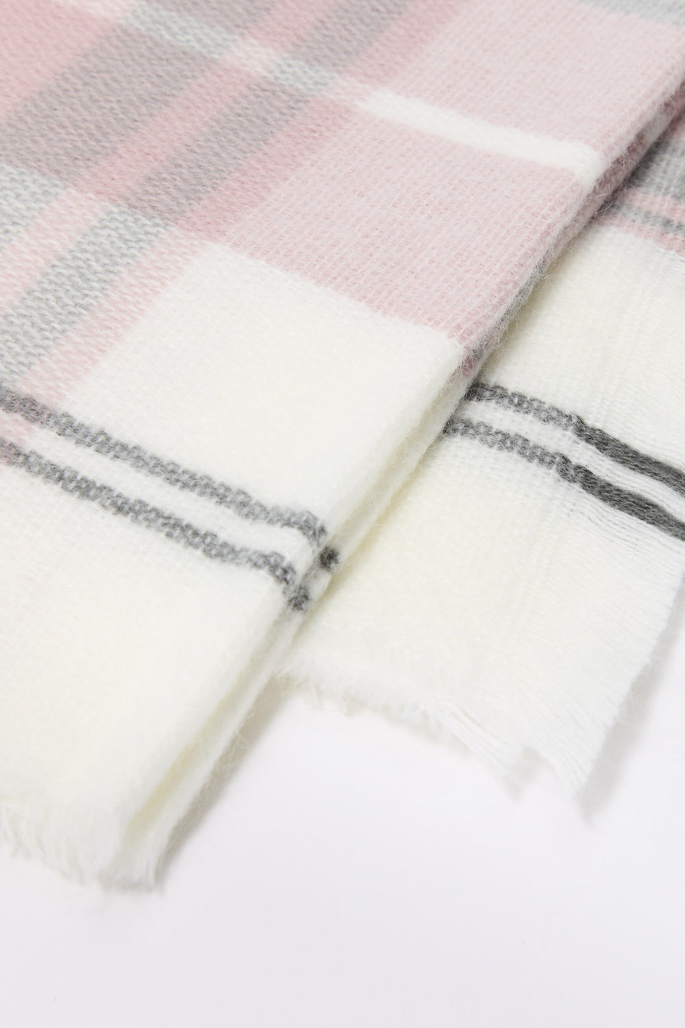 Soft Plaid Knit Scarf Soft Plaid Knit Scarf 3