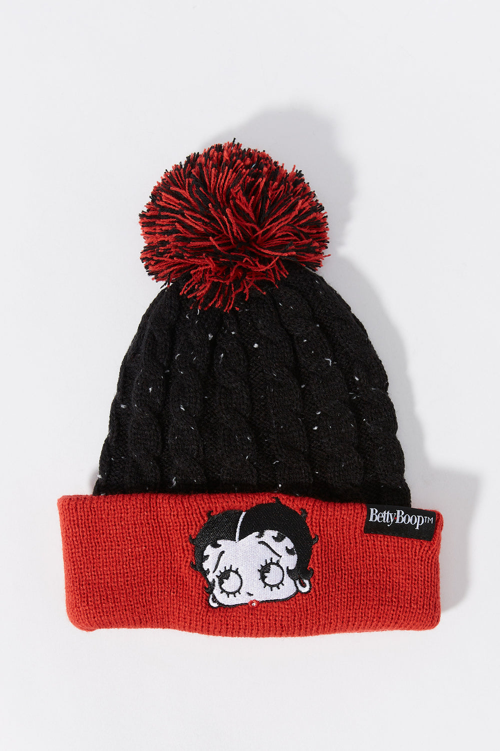 Betty Boop Embroidered Beanie Betty Boop Embroidered Beanie 1