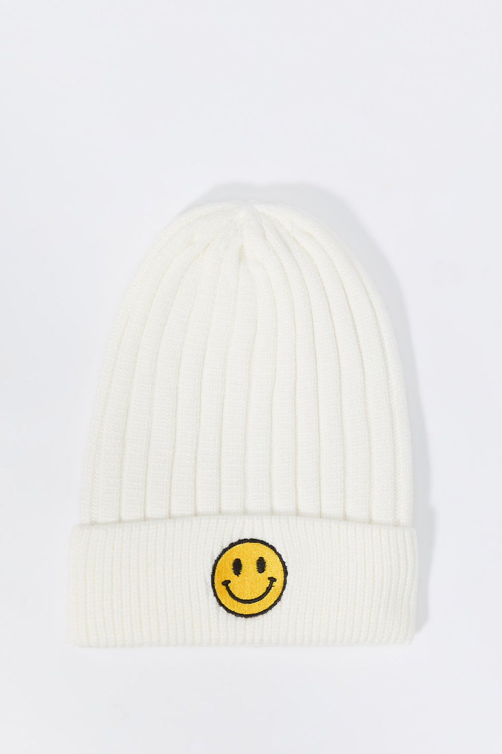 Embroidered Ribbed Knit Beanie Embroidered Ribbed Knit Beanie 7