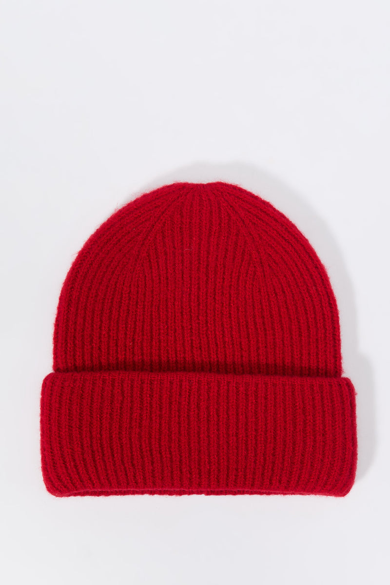 Ribbed Knit Beanie