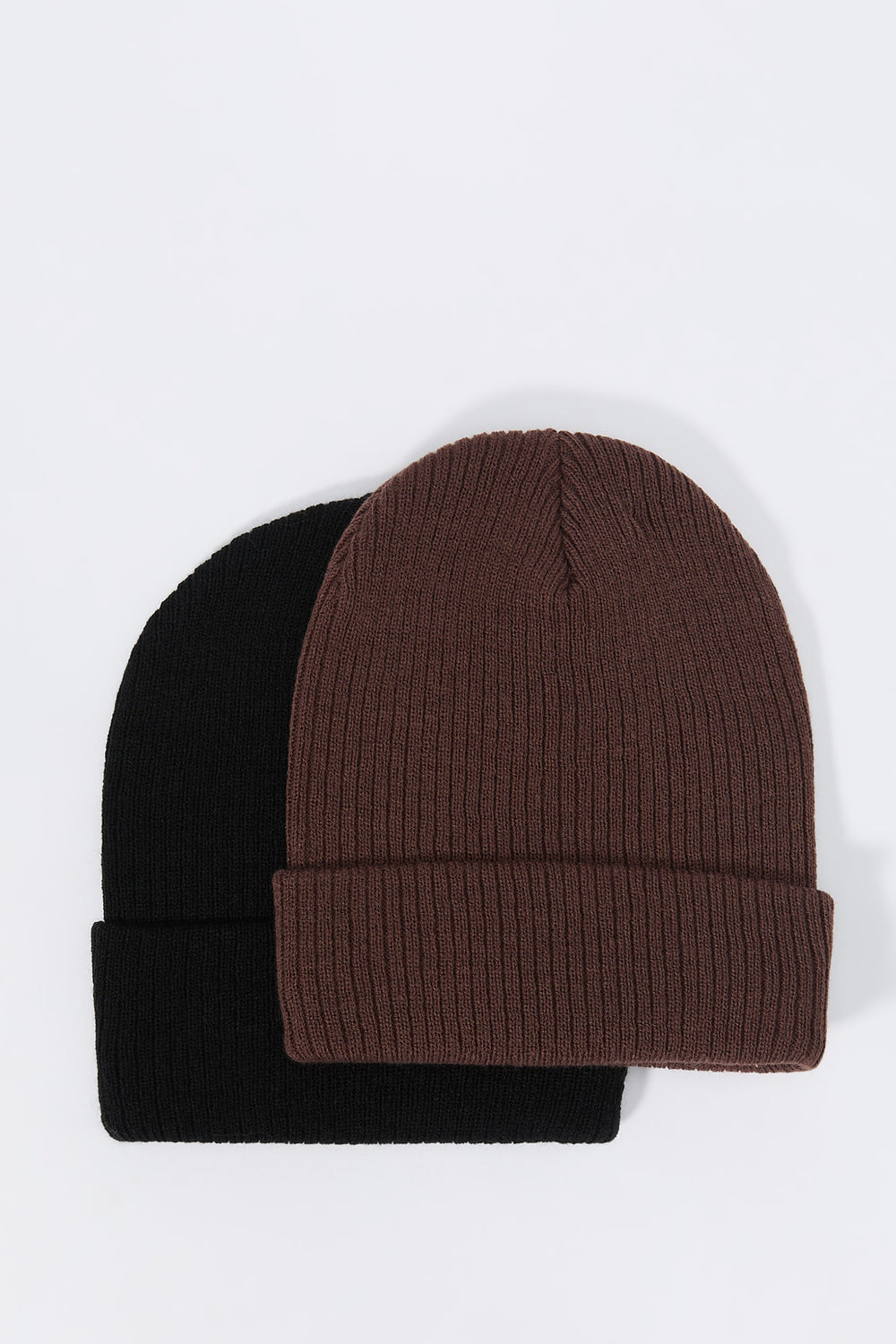 Ribbed Knit Beanie (2 Pack) Ribbed Knit Beanie (2 Pack) 6