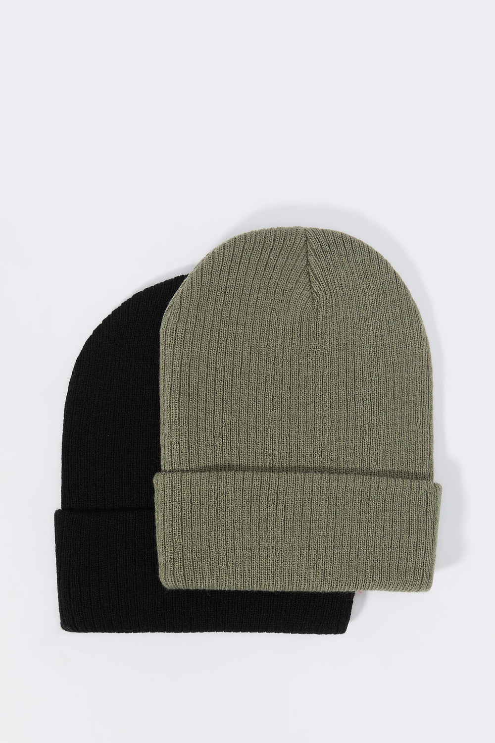 Ribbed Knit Beanie (2 Pack) Ribbed Knit Beanie (2 Pack) 8