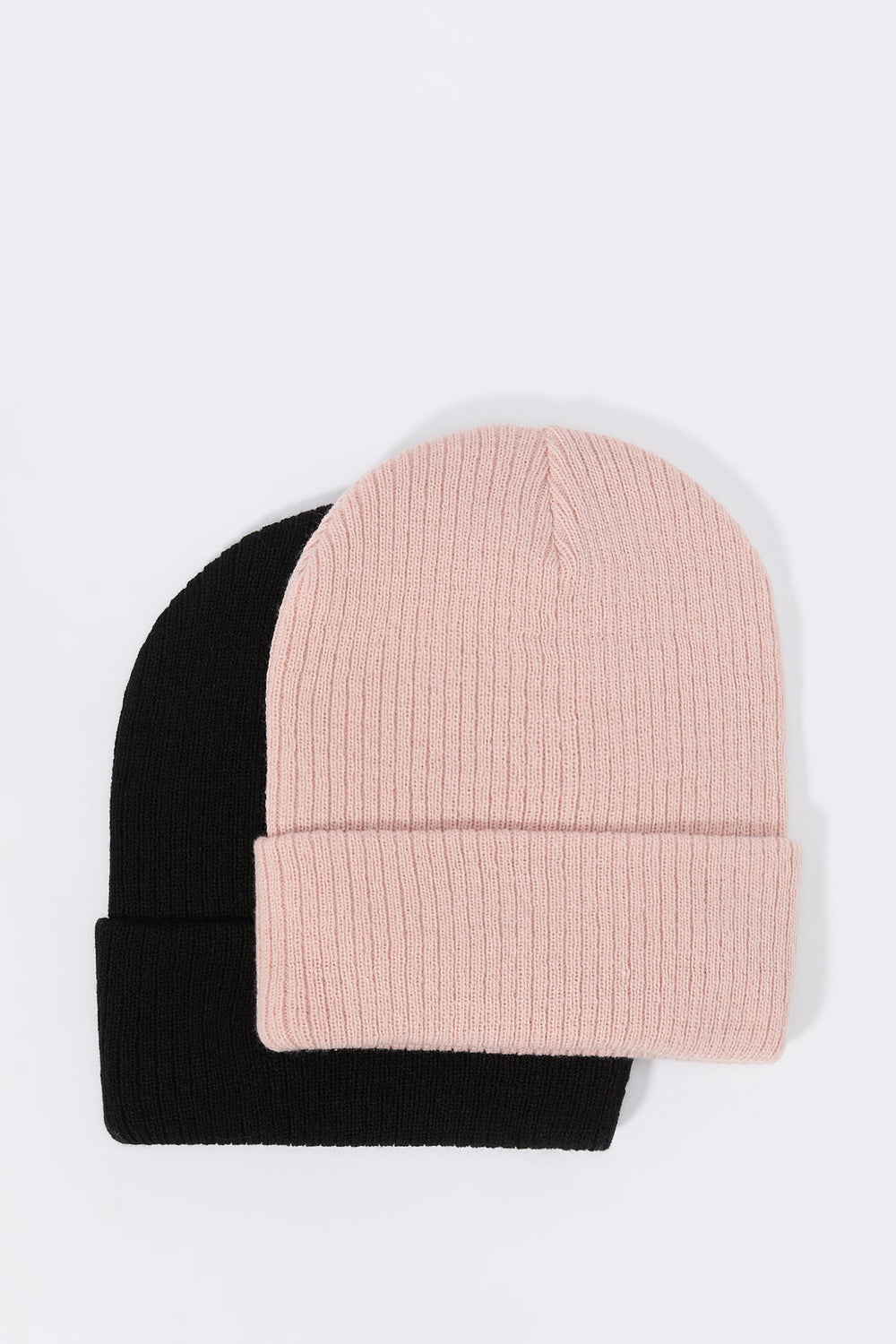 Ribbed Knit Beanie (2 Pack) Ribbed Knit Beanie (2 Pack) 11