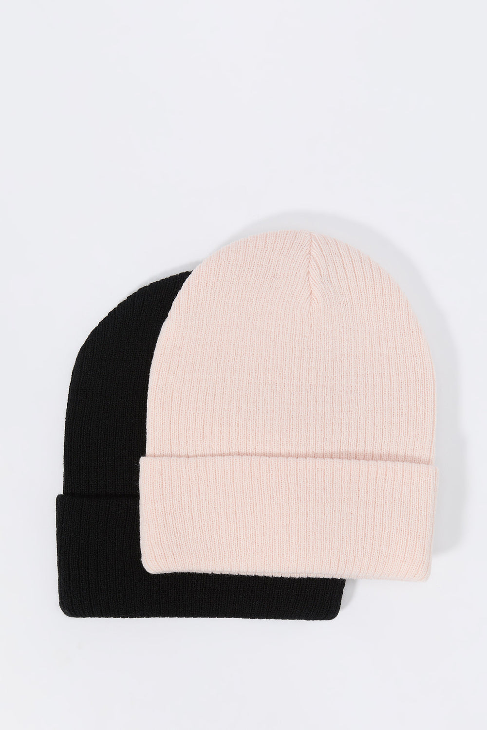 Ribbed Knit Beanie (2 Pack) Ribbed Knit Beanie (2 Pack) 12