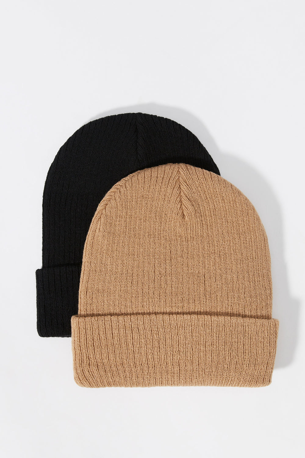 Ribbed Knit Beanie (2 Pack) Ribbed Knit Beanie (2 Pack) 8
