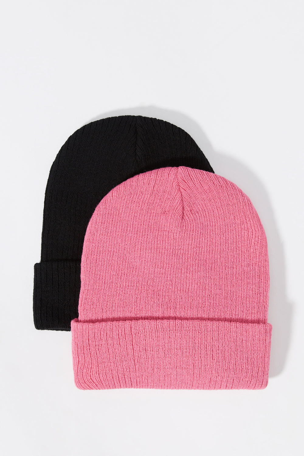 Ribbed Knit Beanie (2 Pack) Ribbed Knit Beanie (2 Pack) 16