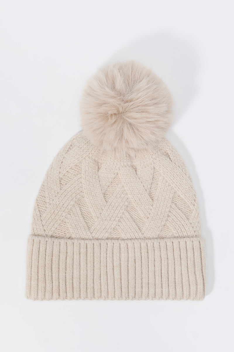 Cable Knit Beanie