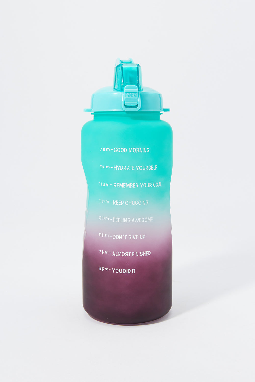 Ombre Motivational Water Bottle (1.9L) Ombre Motivational Water Bottle (1.9L) 1
