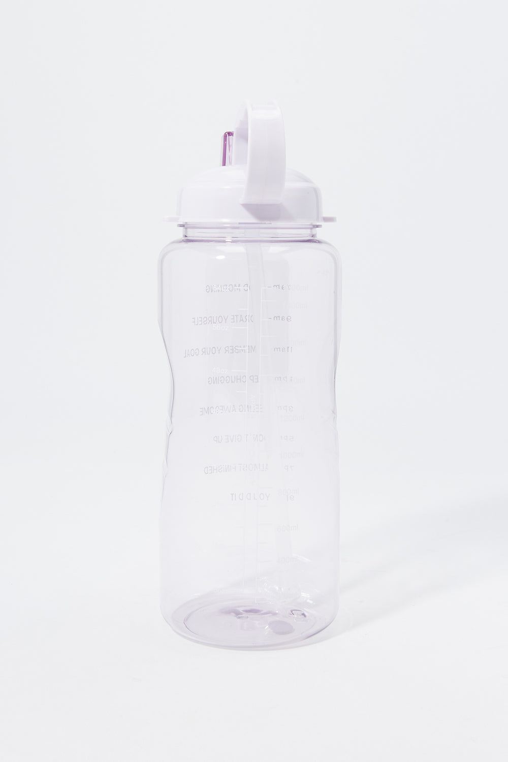 Transparent Motivational Water Bottle (1.9L) Transparent Motivational Water Bottle (1.9L) 4