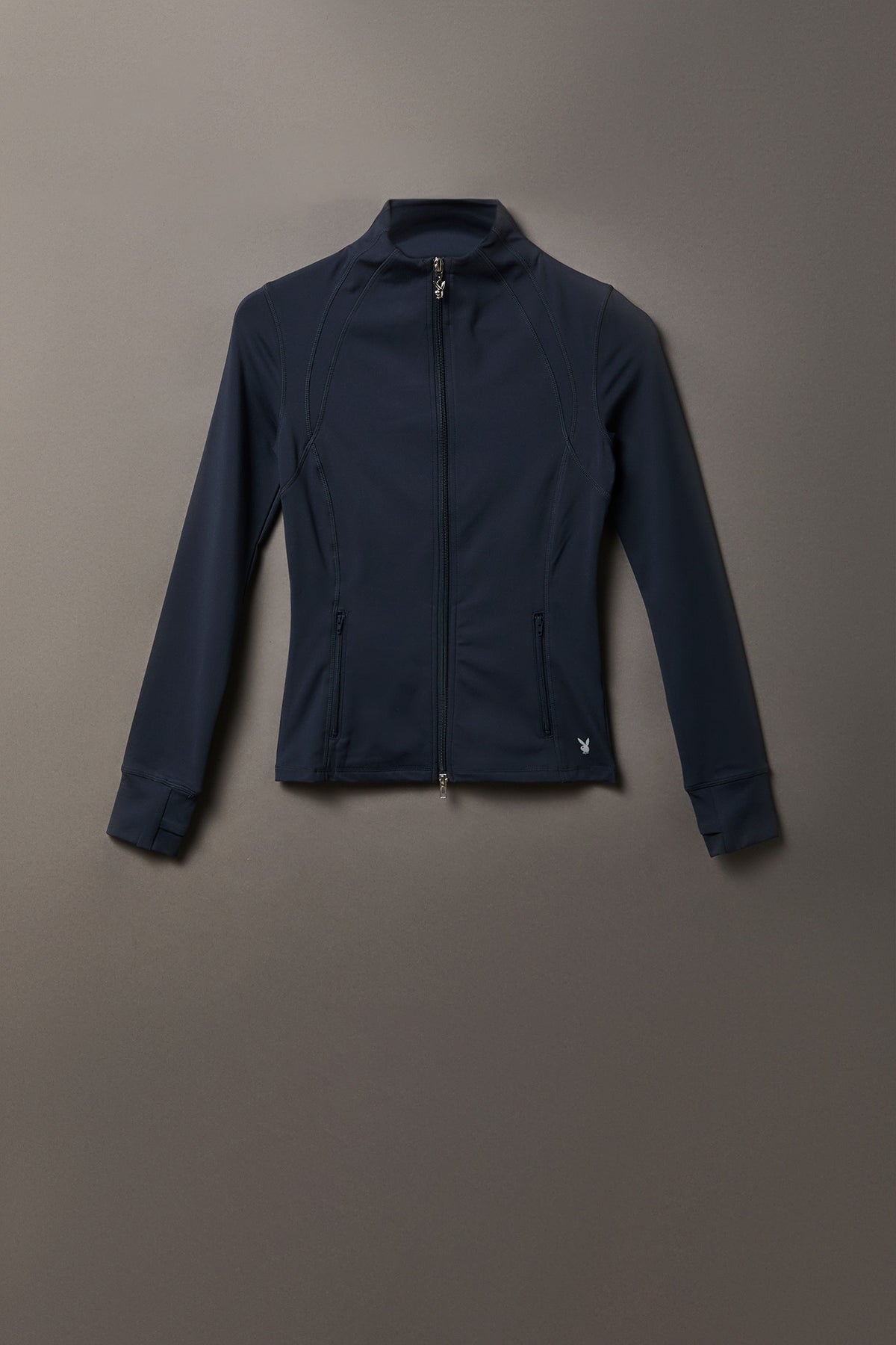Playboy Active Zip Jacket - Dark Grey