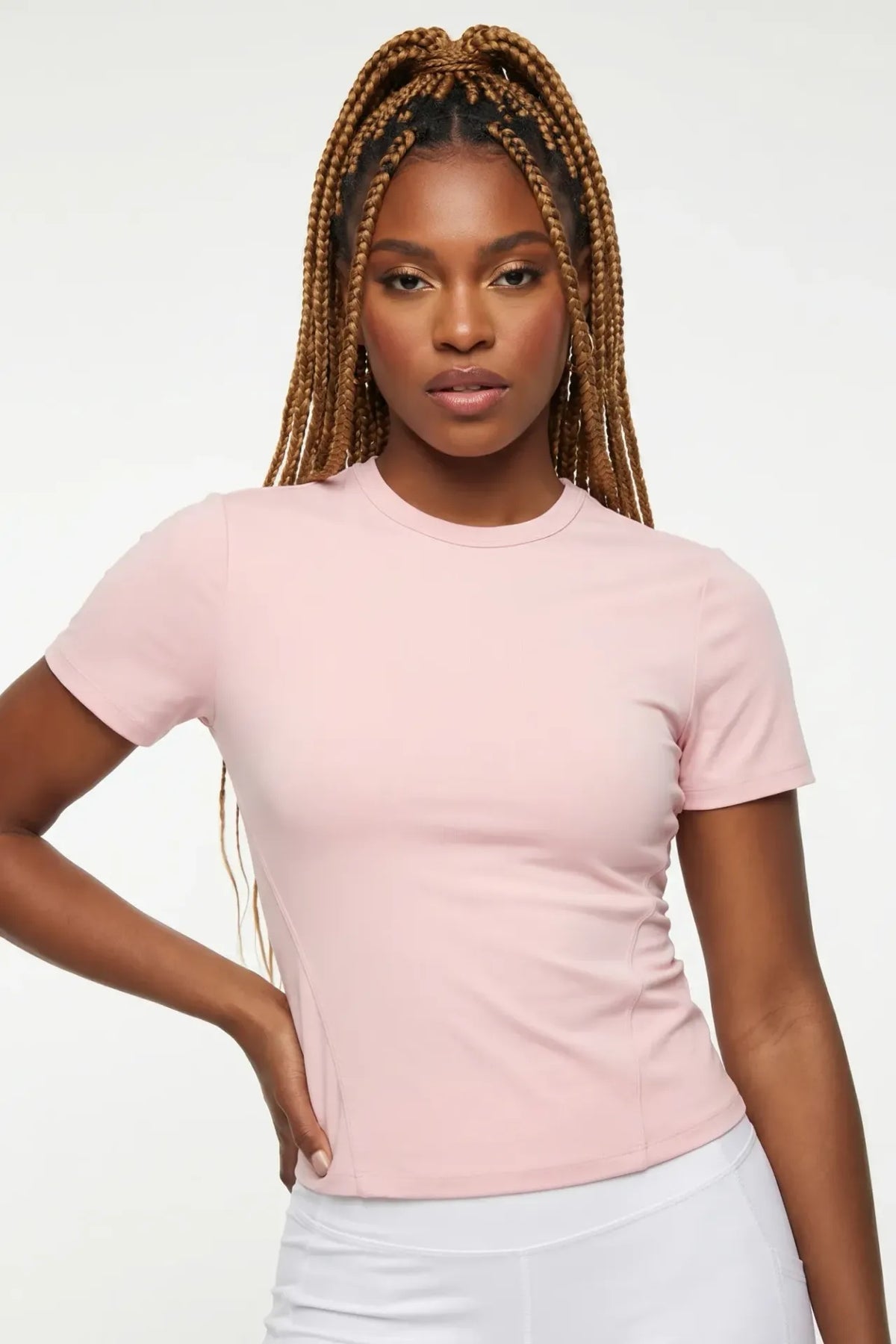 Sommer Ray Active High Density T-Shirt - White