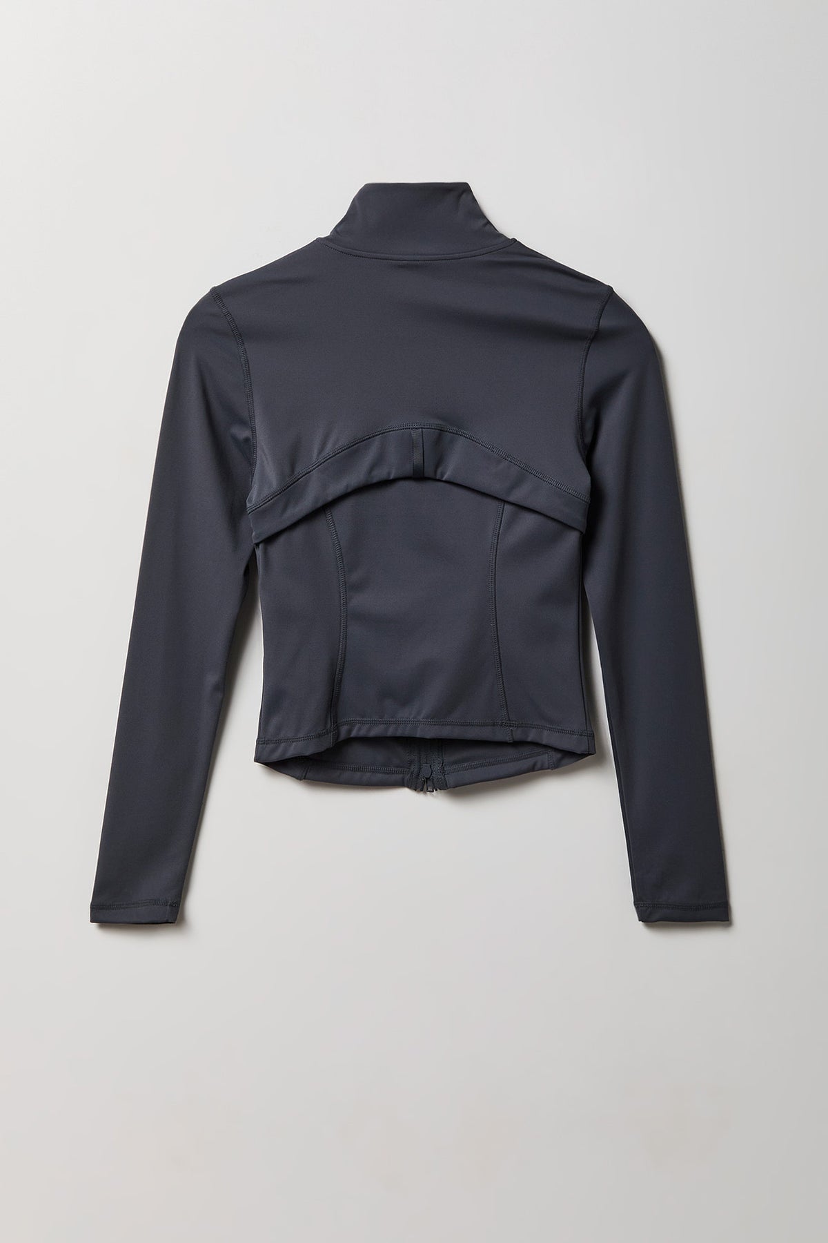 Alt View 2. Sommer Ray UltraSculpt Zip Jacket - Dark Grey