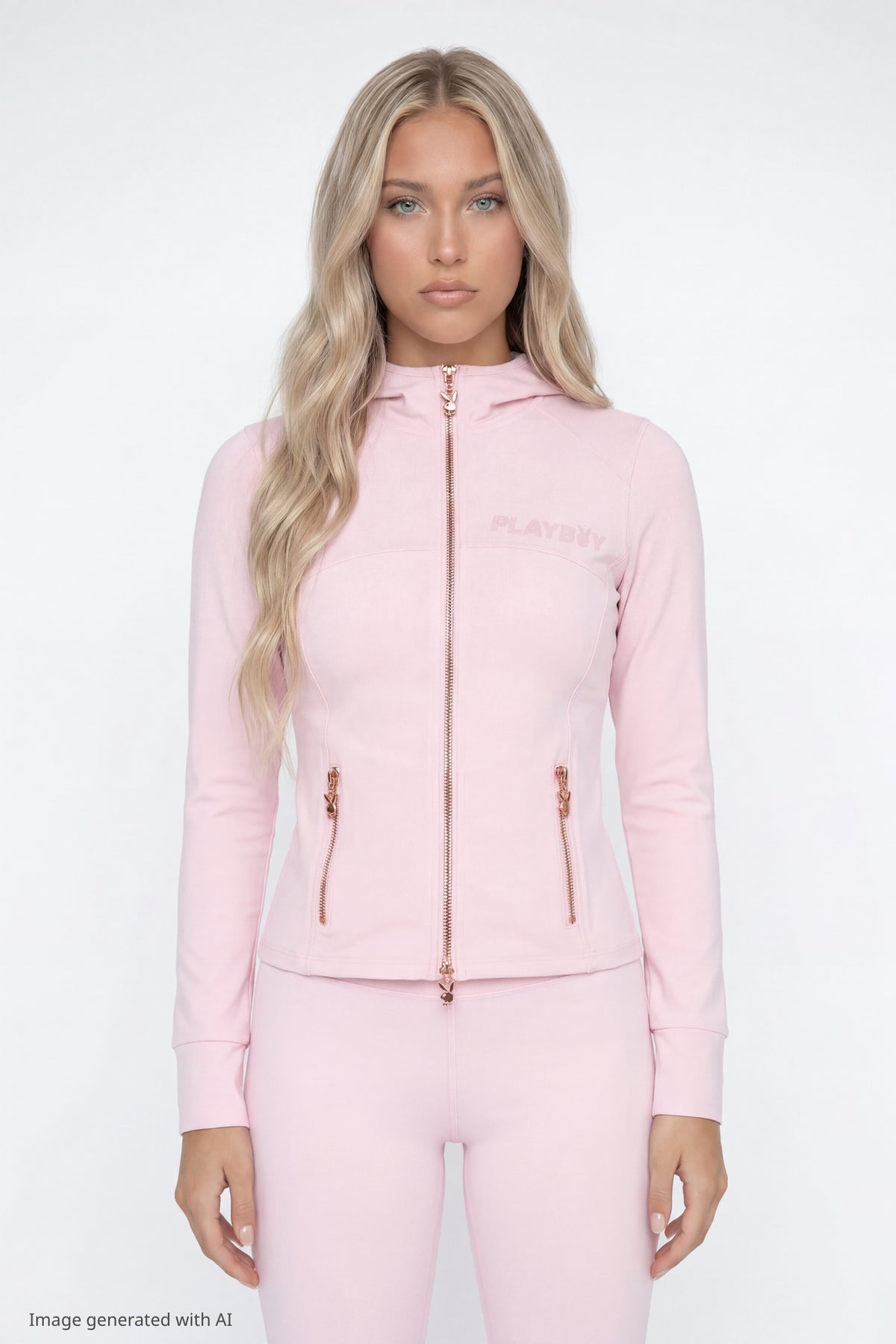 Playboy Active Zip Jacket - Pink