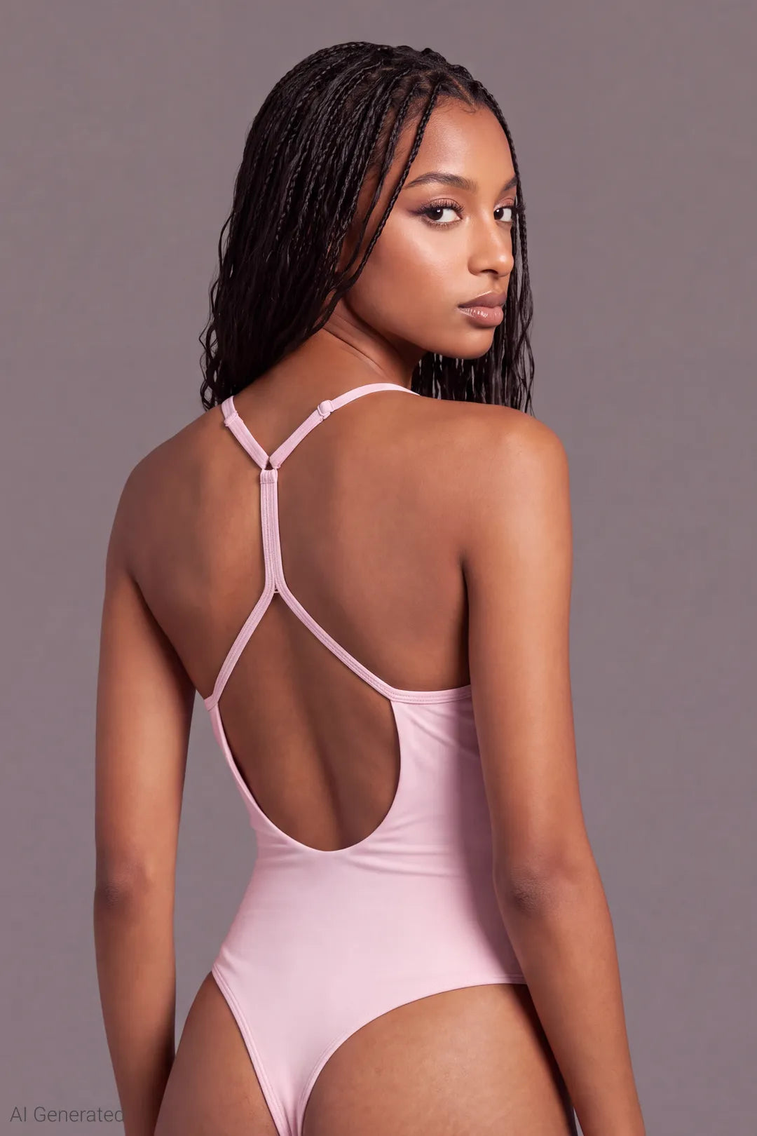 Alt View 3. Playboy Active Bodysuit - Pink