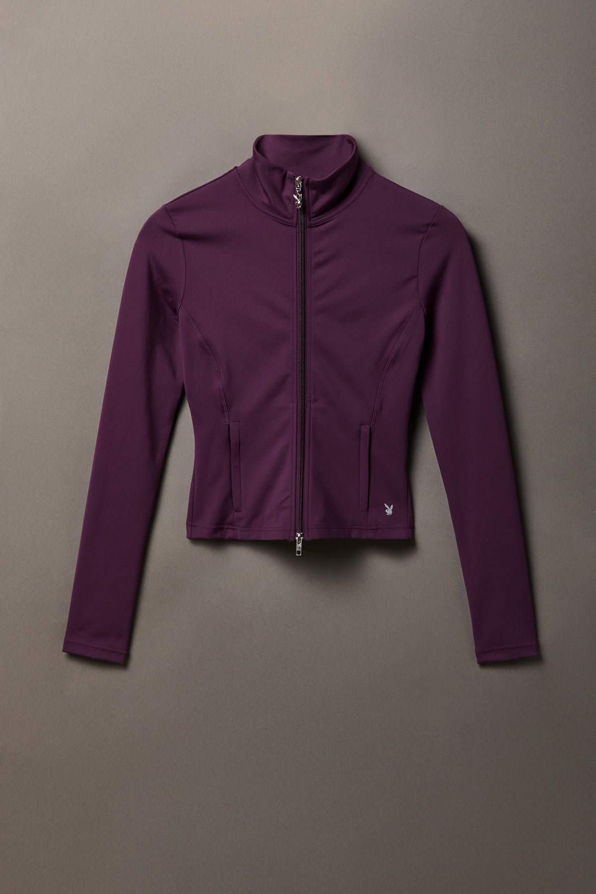 Alt View 4. Playboy Active Zip Jacket - Purple