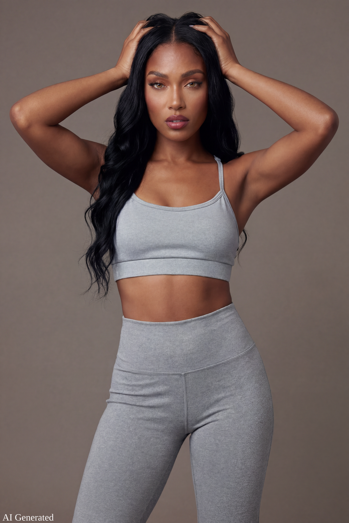 Playboy Sports Bra - Heather Grey