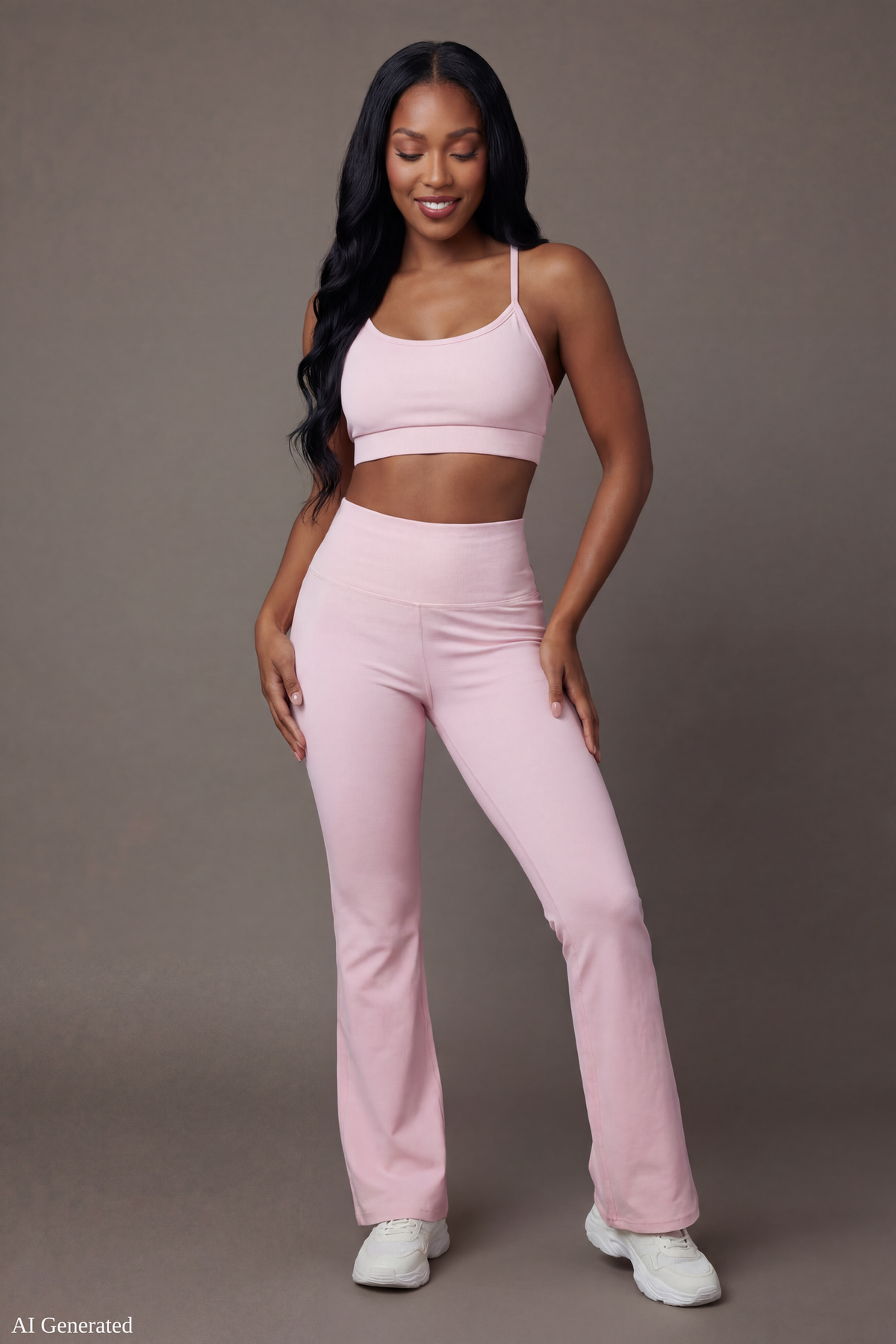 Alt View 3. Playboy Sports Bra - Pink