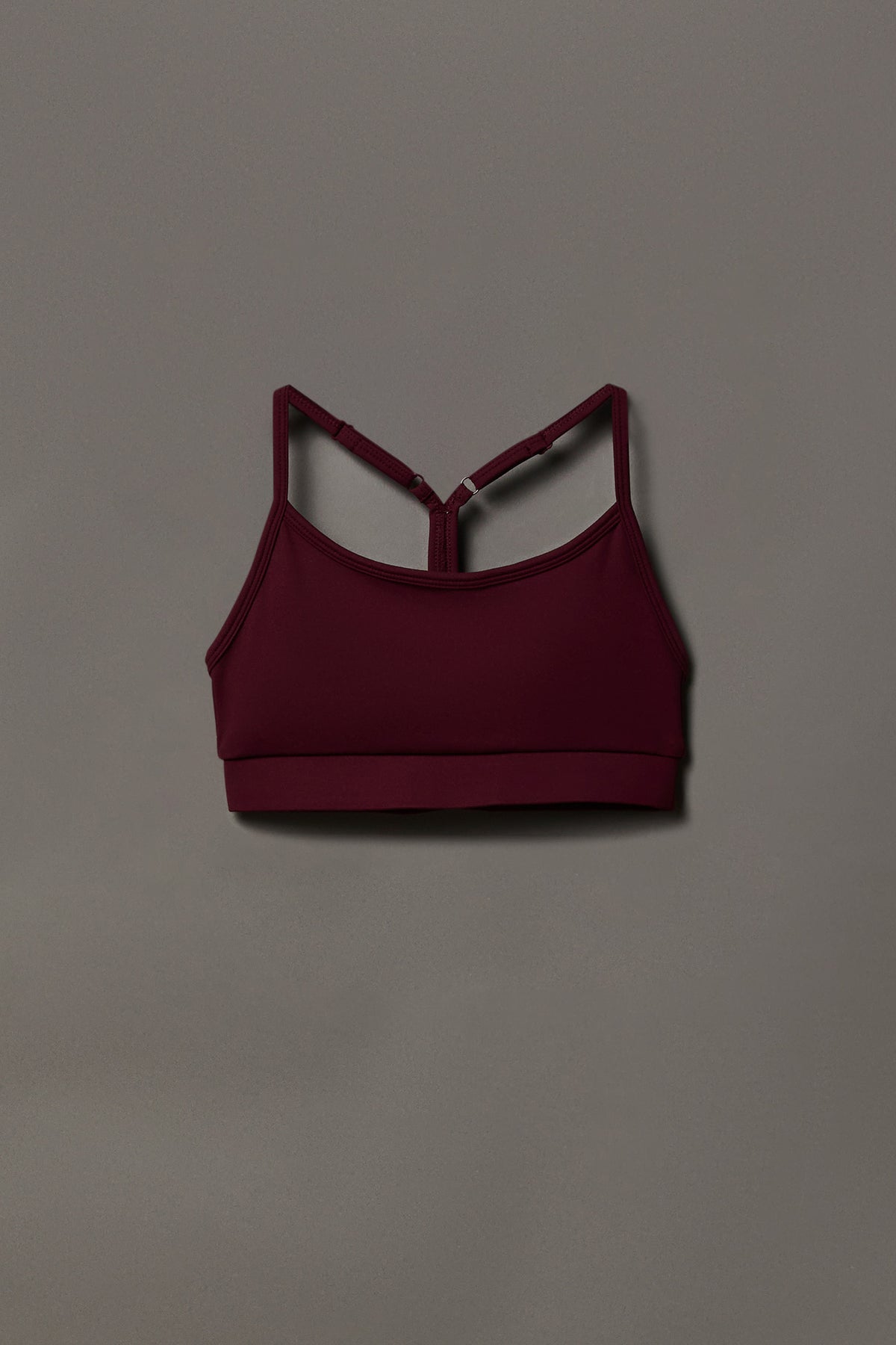 Alt View 4. Playboy Sports Bra - Burgundy